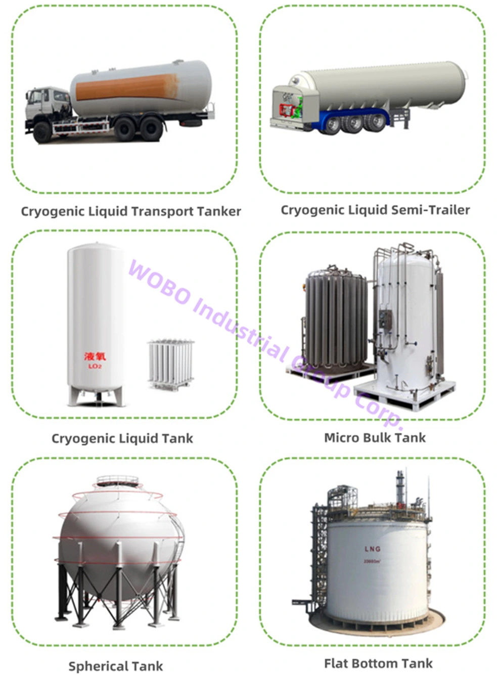 Liquid Nitrogen Oxygen Argon LPG ISO Tank Container