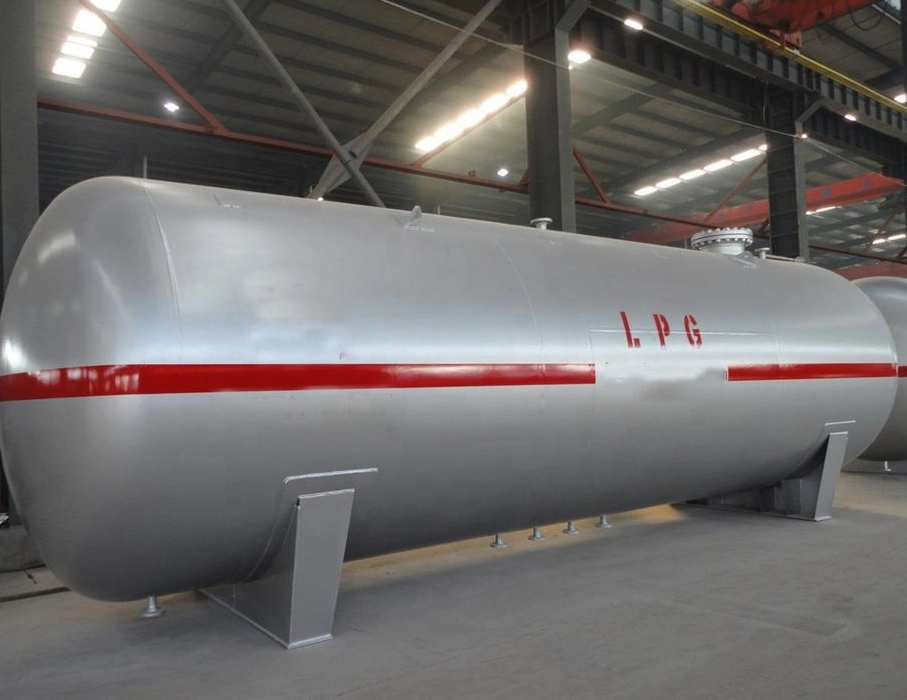 ASME 60m3 LPG Storage Tank 30mt LPG Gas Storage Tank for Nigeria