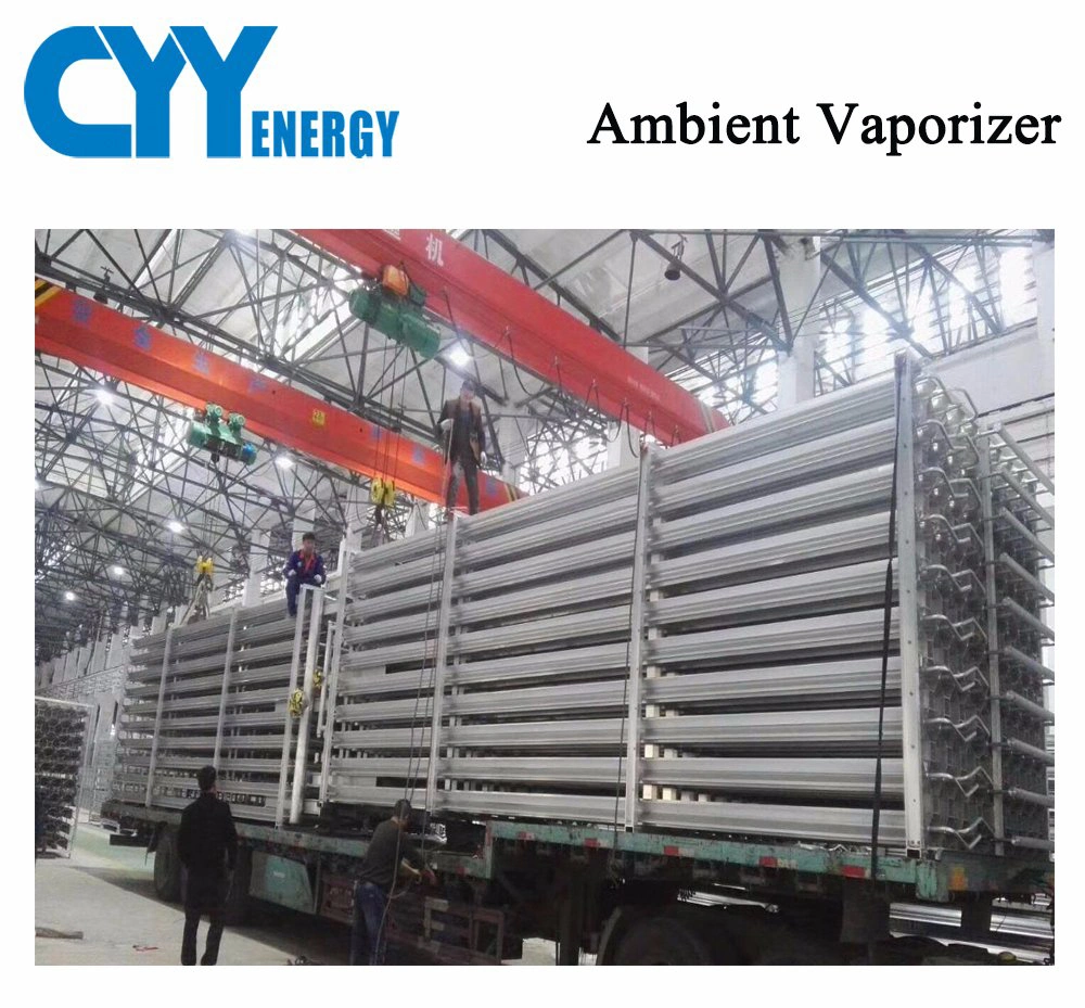 Cryogenic Liquid Oxygen Gas Air Heated Ambient Vaporizer