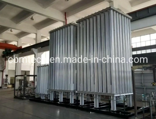 Aluminium Ambient Air Cryogenic Vaporizers From Factory