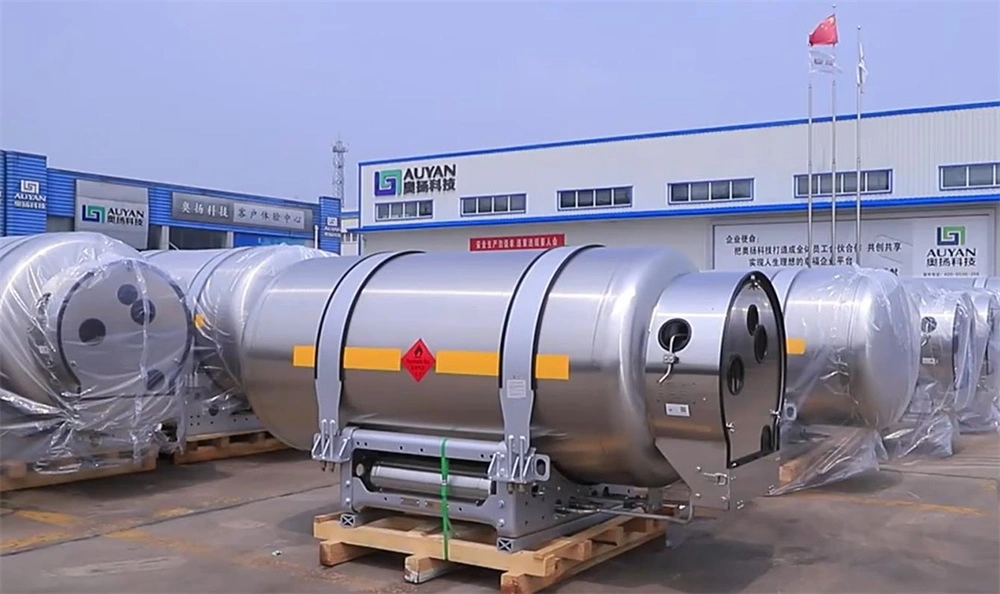 Cryogenic Storage Dewar Container Cryogenic LNG Cylinders Manufacturer