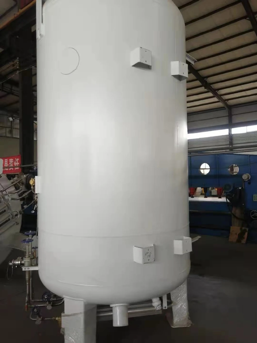 50m3 Vacuum Insulated Cryogenic Liquid CO2 Storage Gas Tank