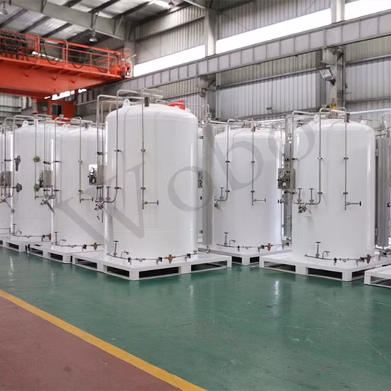 Almacenamiento de líquidos criogénicos LNG Lo2 Lco2 Ln2 Microbulk Recipiente a presión