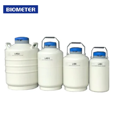 Contenedor de distribución de almacenamiento de nitrógeno líquido Biometer China para la venta